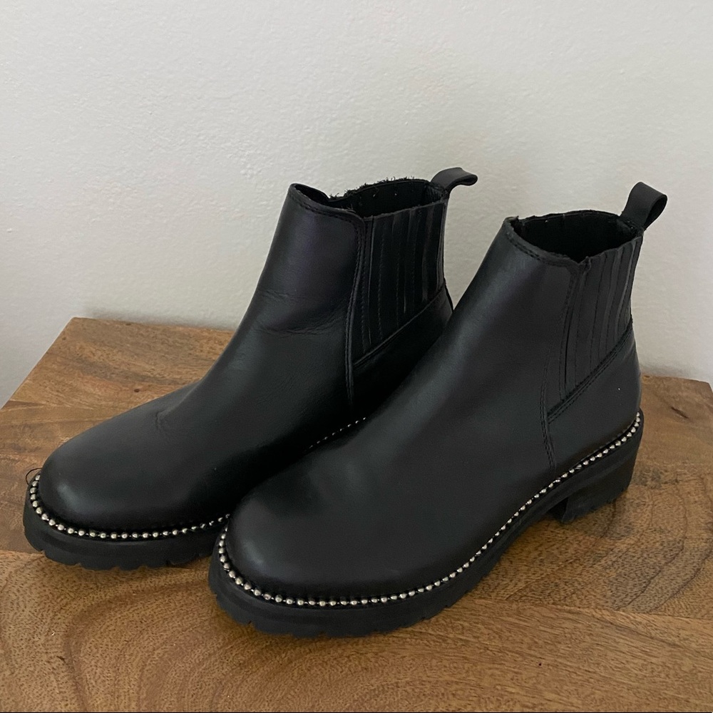 Steve Madden studded boots
